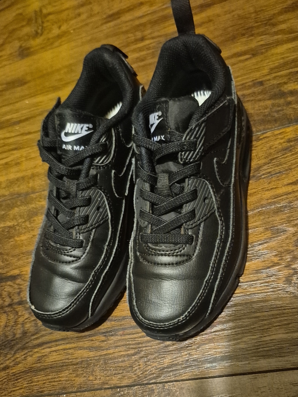 Nike Kids' Air Max 90 Black Casual Sneakers